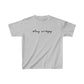 Kids "Stay Crispy" Tee