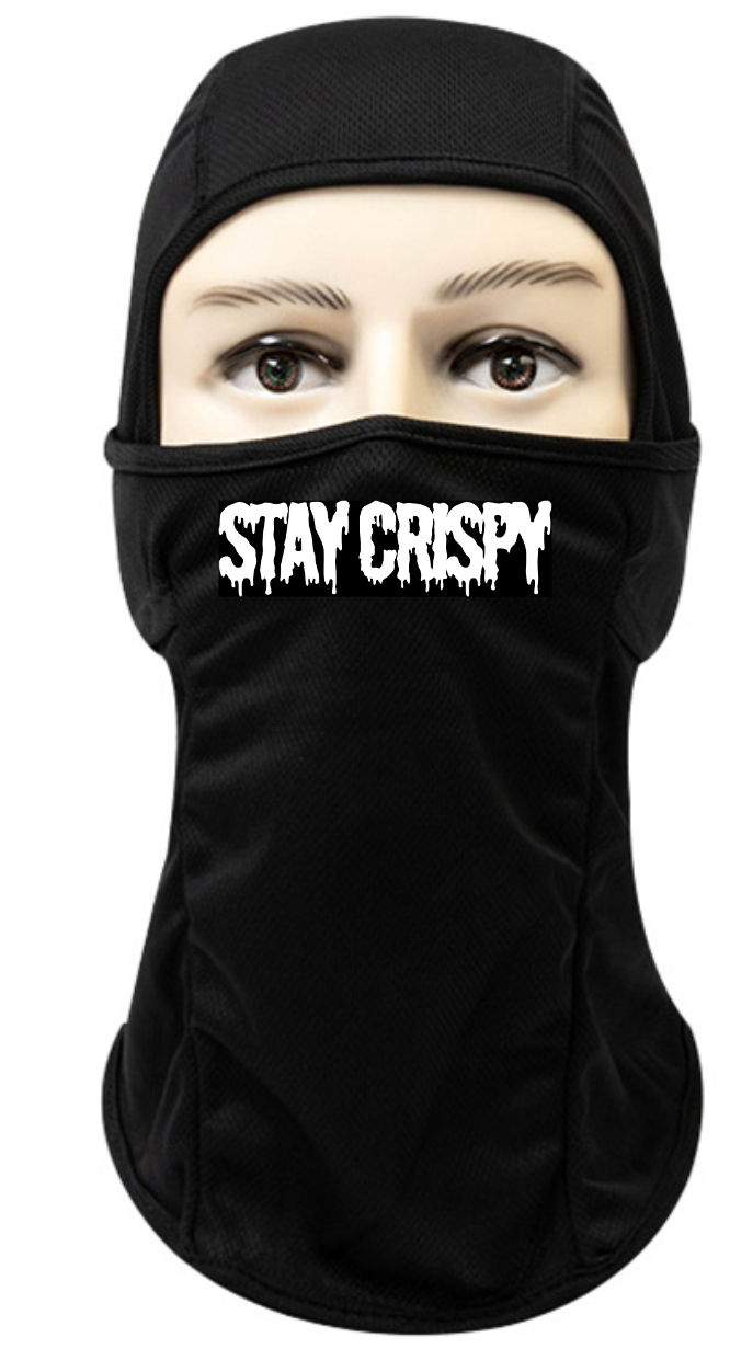 Limited Edition /50 "Stay Crispy" Ski Mask